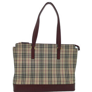 Burberry Check Tote Bag